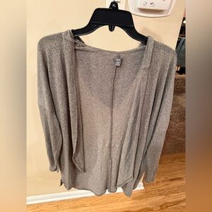 Aerie Hooded Sweater Cardigan Sage Green Size L/ XL